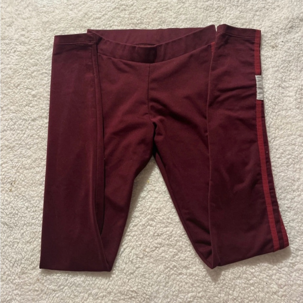 Adidas Red Seamless Leggings Performance Fit